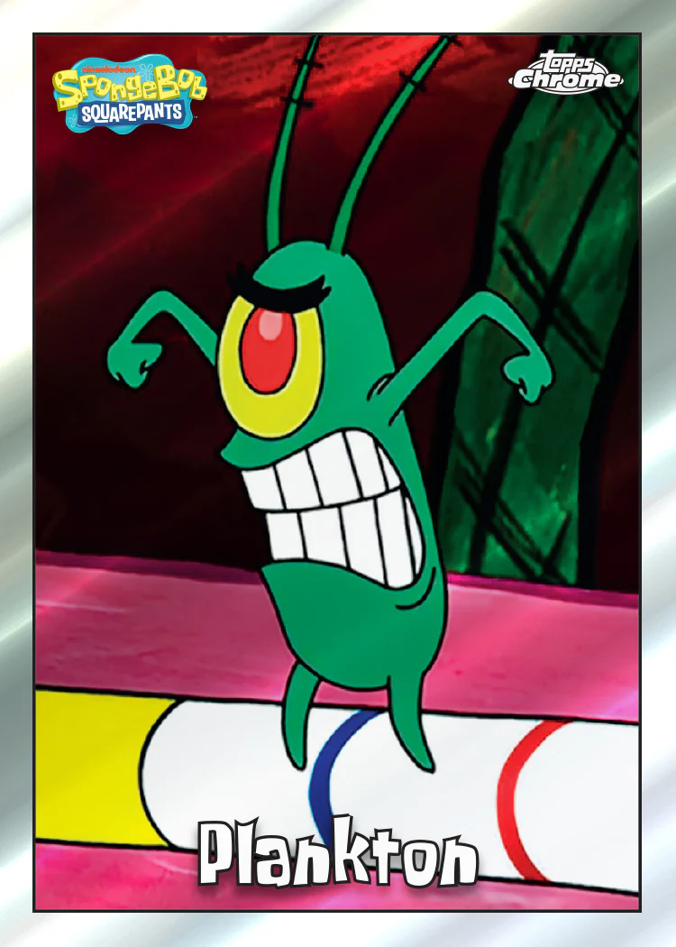 2025 Topps Chrome® SpongeBob 25th Anniversary - Hobby Box